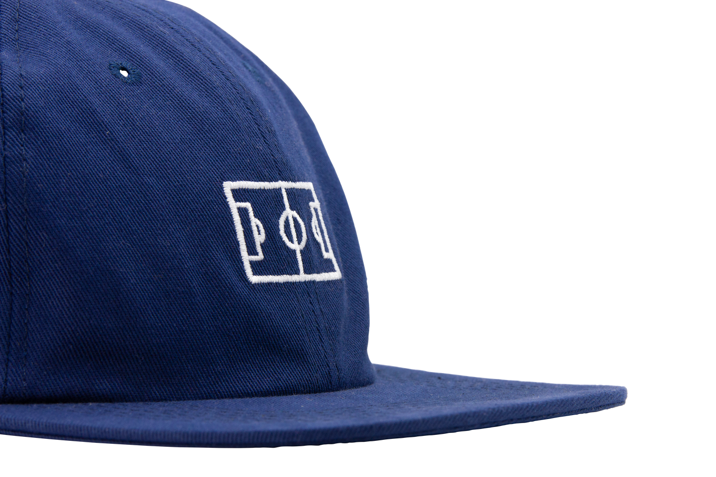 Campo 6-Panel Cotton Hat - Navy Blue