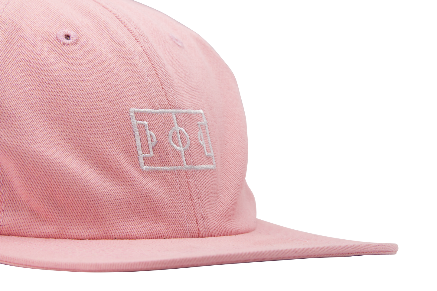 Campo 6-Panel Cotton Hat - Pink