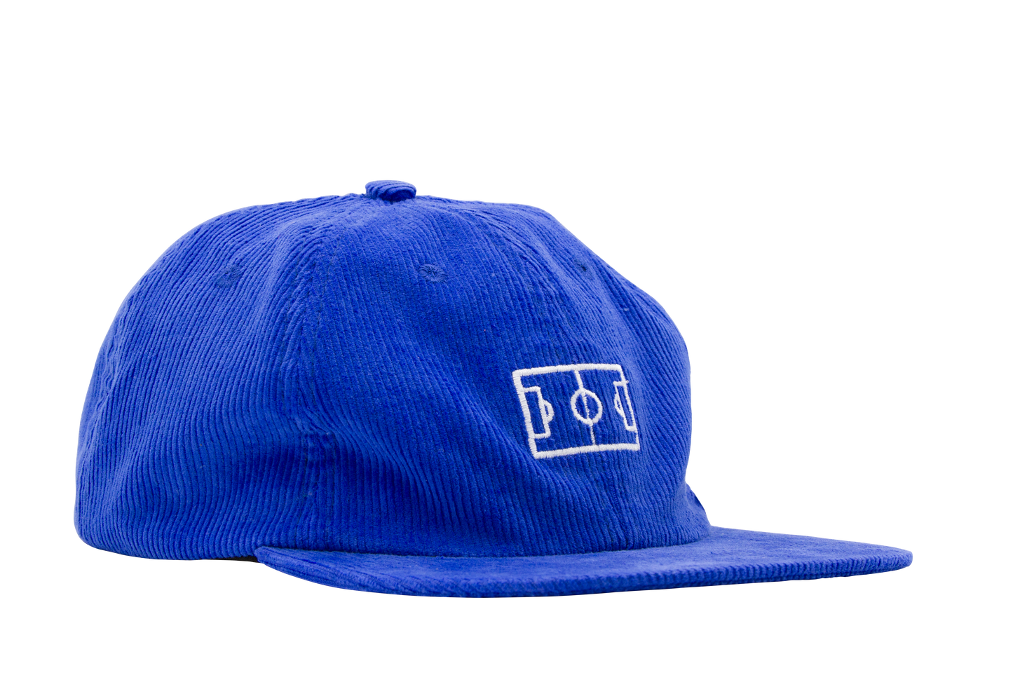 Campo 6-Panel Corduroy Hat - Royal Blue