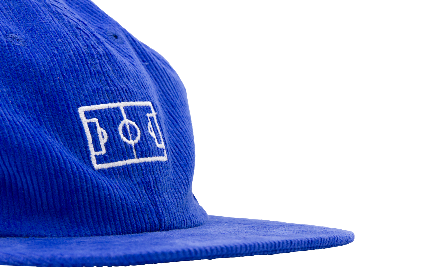 Campo 6-Panel Corduroy Hat - Royal Blue