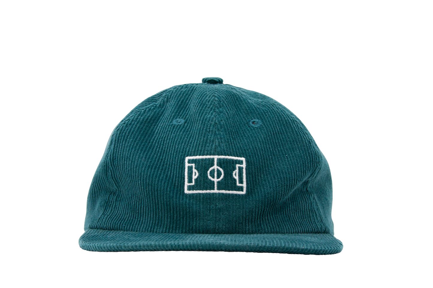 Campo 6-Panel Corduroy Hat - Bottle Green