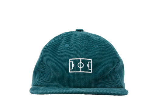 Campo 6-Panel Corduroy Hat - Bottle Green