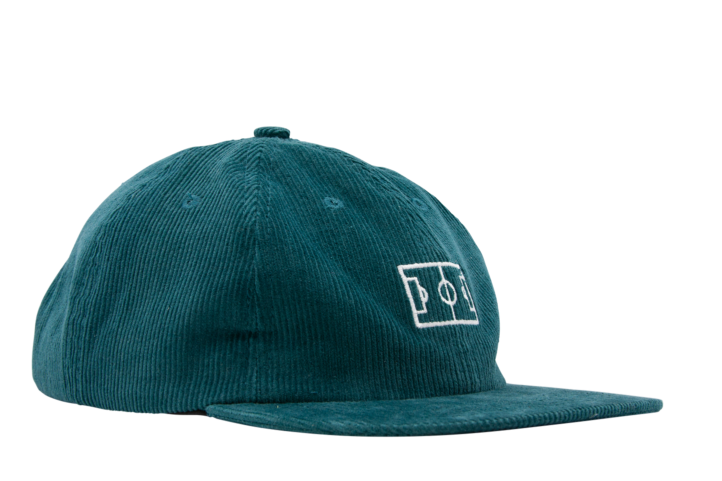 Campo 6-Panel Corduroy Hat - Bottle Green