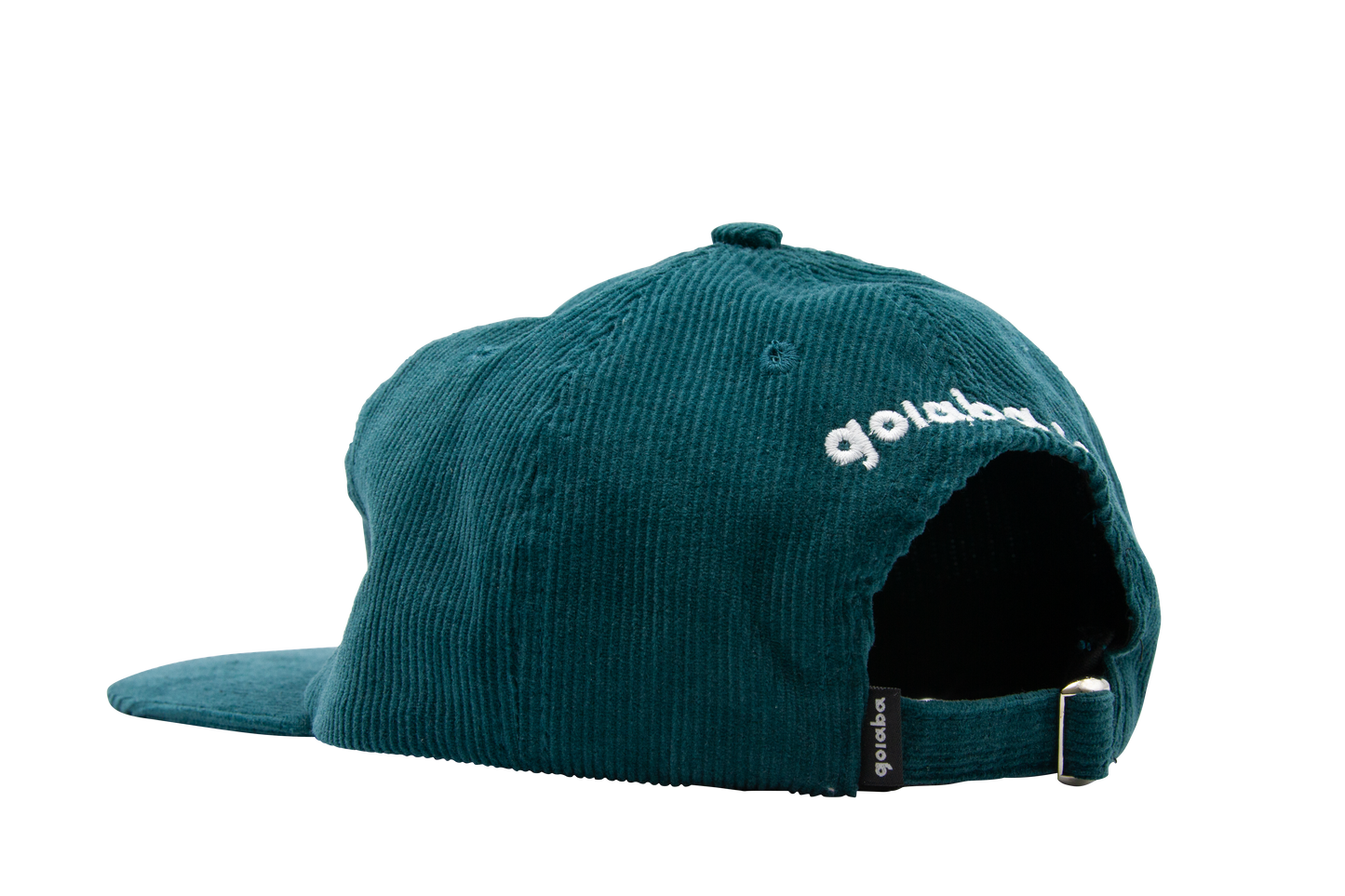 Campo 6-Panel Corduroy Hat - Bottle Green