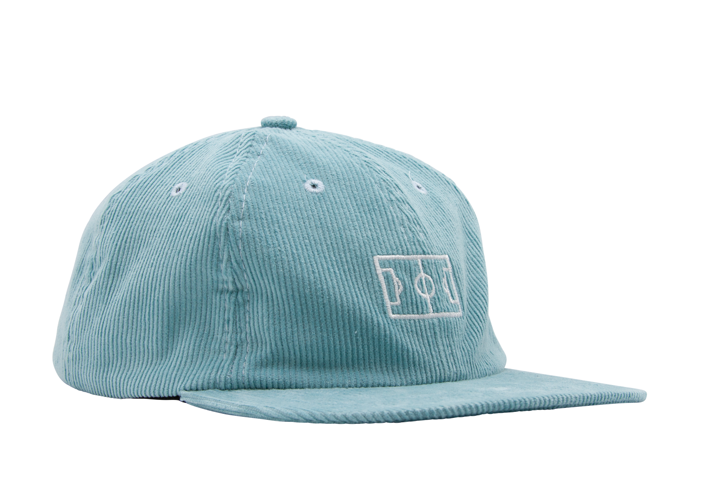 Campo 6-Panel Corduroy Hat - Sky Blue