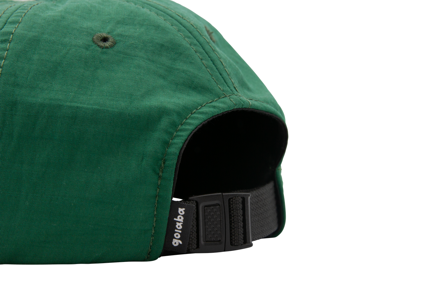 Pinched Front Nylon Hat - Green