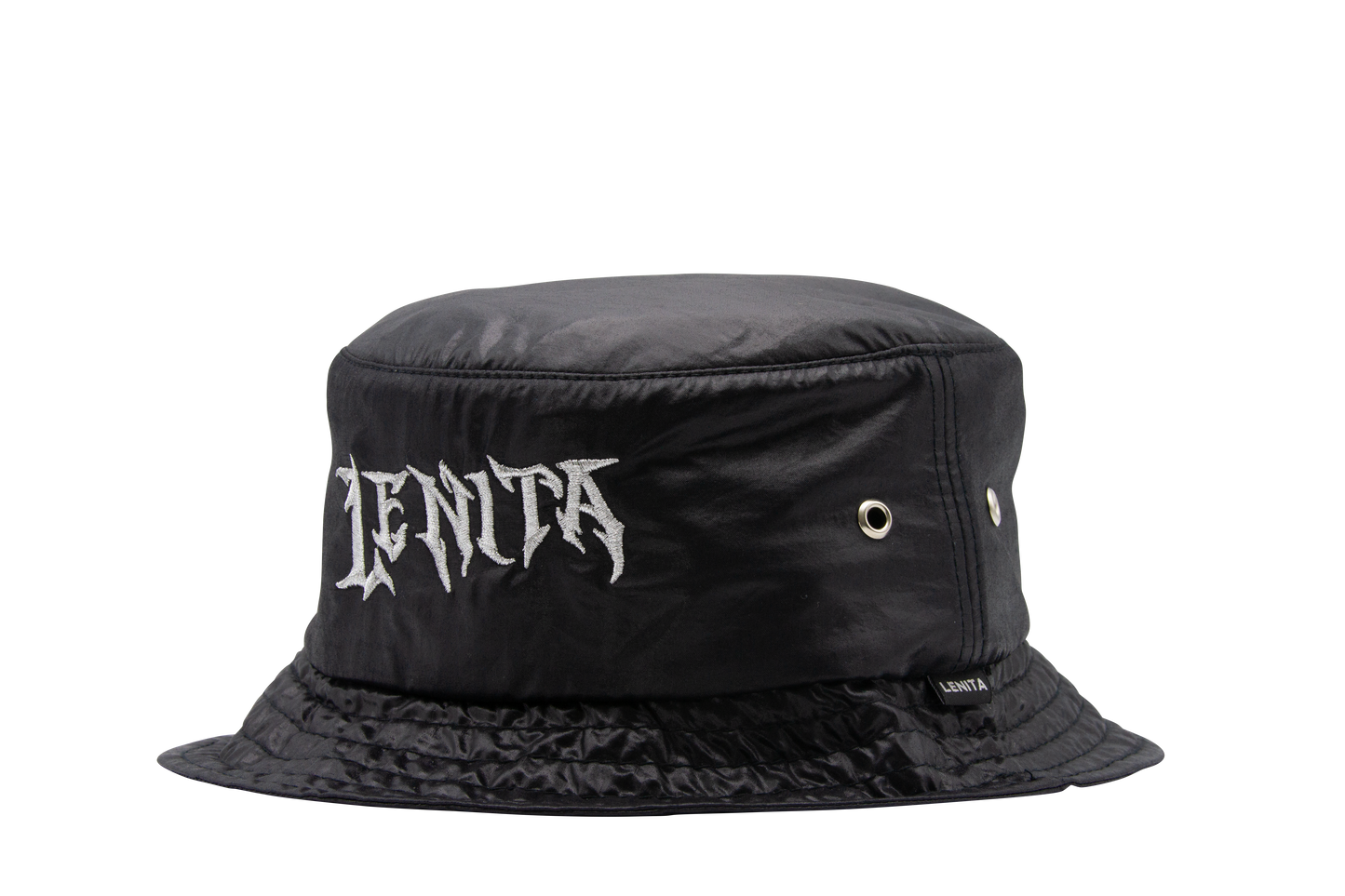 goiaba x LENITA Bucket Hat - Shiny Bblack